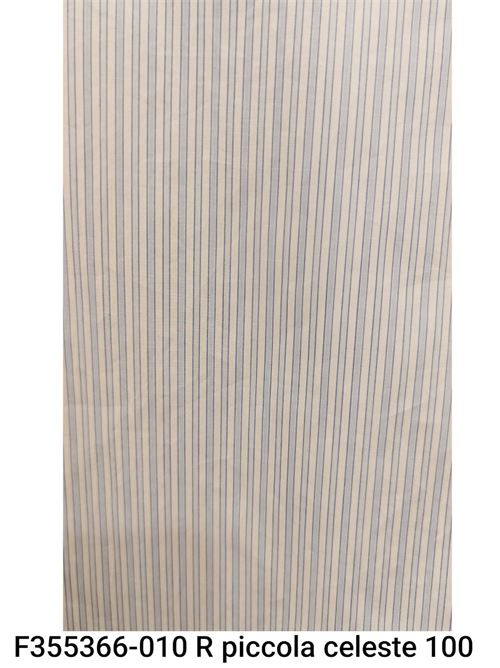 tessuto a righe celesti Laboratorio Capri | RIGAPICCCELESTERGAPICC